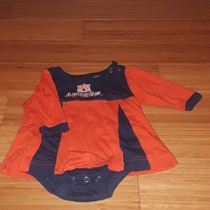 Auburn outfits and onesie